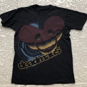 Dead Mau5 tee black graphic size men’s medium house music t-shirt unisex concert